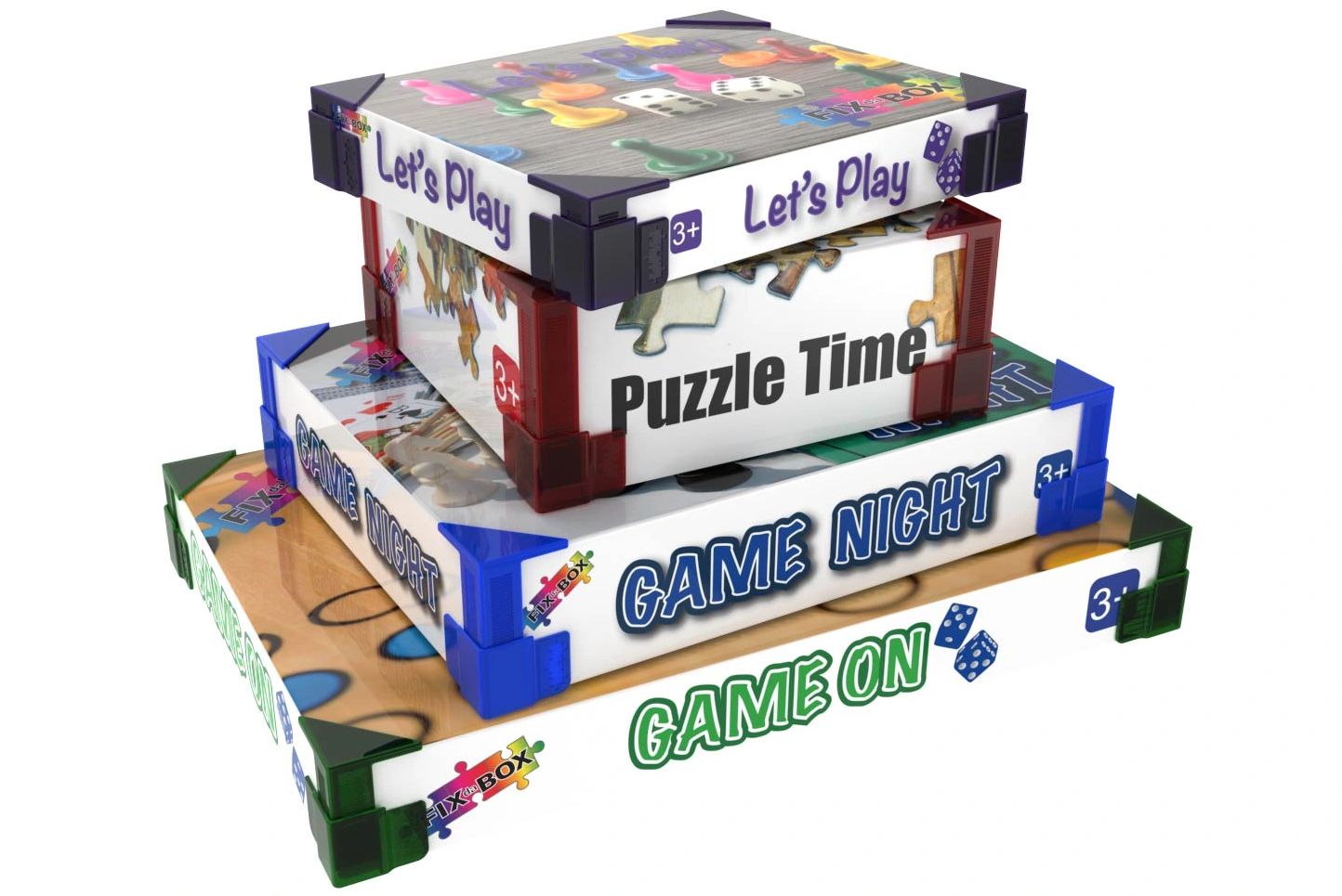Fixdabox Support for Board Games and Puzzle Boxes, Table Top Games